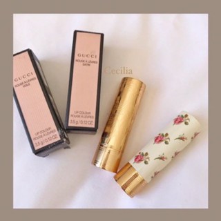 現貨+預購✨GUCCI 金管 碎花唇膏 204 208 505 25 Goldie red💄