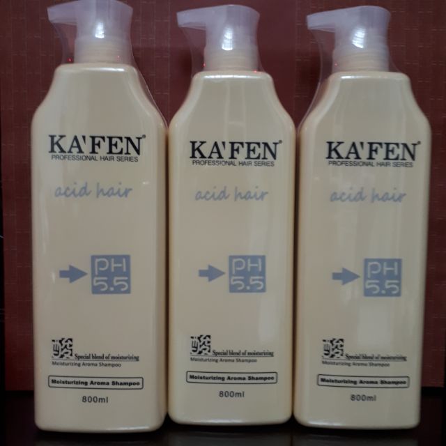 KAFEN 卡芬酸性蛋白保濕洗髮精 800ml3瓶