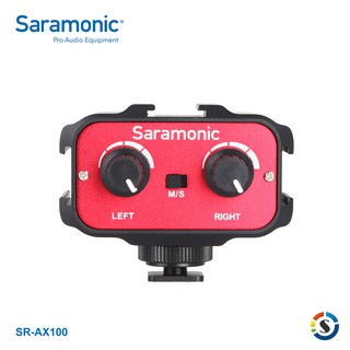 Saramonic楓笛 SR-AX100 單眼相機、攝影機混音器