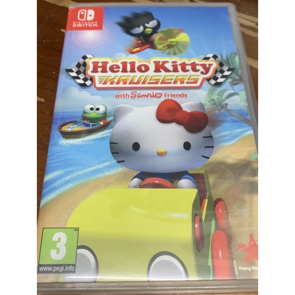 任天堂 Nintendo switch NS 凱蒂貓愛競速 Hello Kitty Kruisers 英文