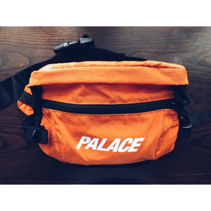 PALACE BUN BAG 橘色 腰包 waist bag