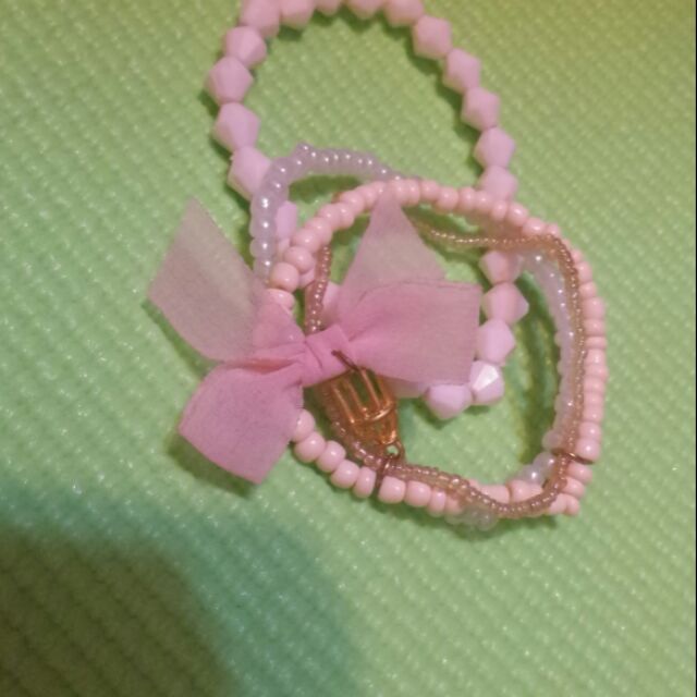粉紅芭比夢幻手環