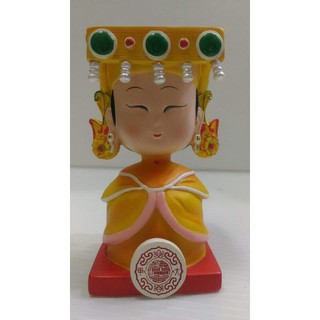 絕版 2008年 戊子年 大甲鎮瀾宮 媽祖公仔 超可愛版 大甲媽 天上聖母 中華電信媽祖公仔 高10公分