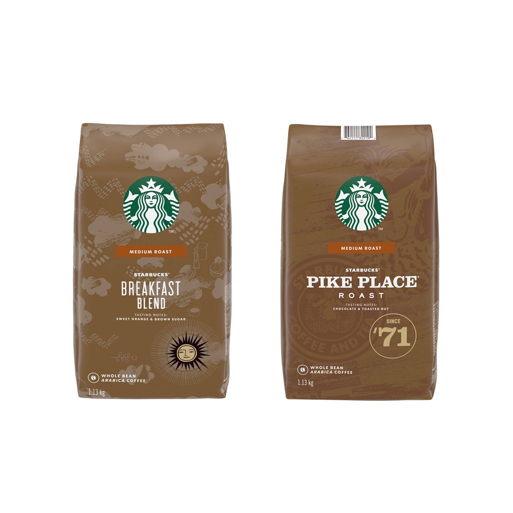 【Costco好市多代購】Starbucks 早餐綜合咖啡豆 派克市場咖啡豆 1.13kg