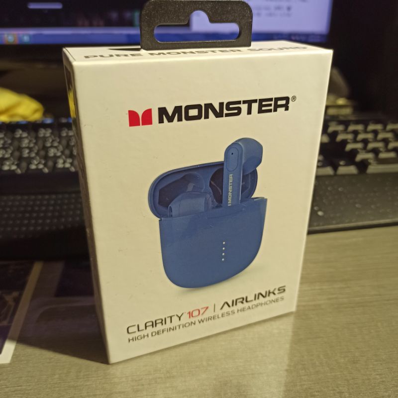 便宜售 MONSTER Clarity 107 AirLinks 無線藍牙耳機