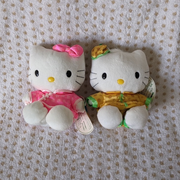 ︙二手︙凱蒂貓Hello Kitty1999第一代 戀愛麥語系列 中國篇 造型娃娃 收藏 麥當勞玩具玩偶 絕版