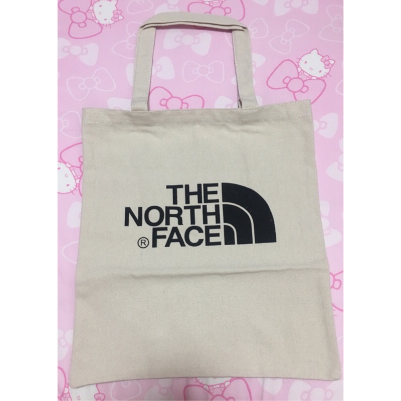 《現貨》全新正品THE NORTH FACE帆布Logo購物袋 肩袋