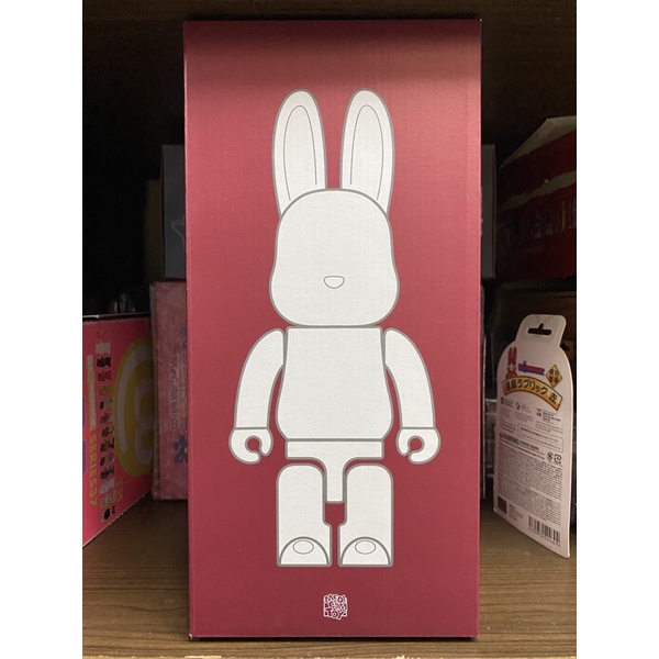 BE@RBRICK R@BBRICK 電鍍 紅色 400% 庫柏力克兔 庫柏力克熊