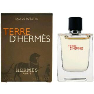 HermesTerre D'Hermes 愛馬仕大地男性淡香水 迷你小香/1瓶/12.5ml/5ml-新品正貨