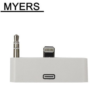 【Myers】 iPhone5/5S/5C充電傳輸音樂轉接頭