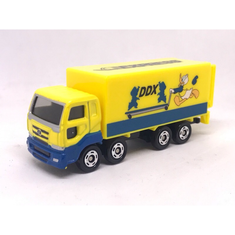 （姆仔fun玩具）多美 tomica ddx 唐老鴨 黃貨車 特注 絕版 無盒 唐老鴨 貨車 disney