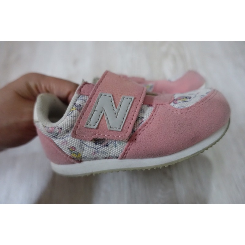 NB new balance 女童 13公分 童鞋 KV220CAI麂皮 粉紅