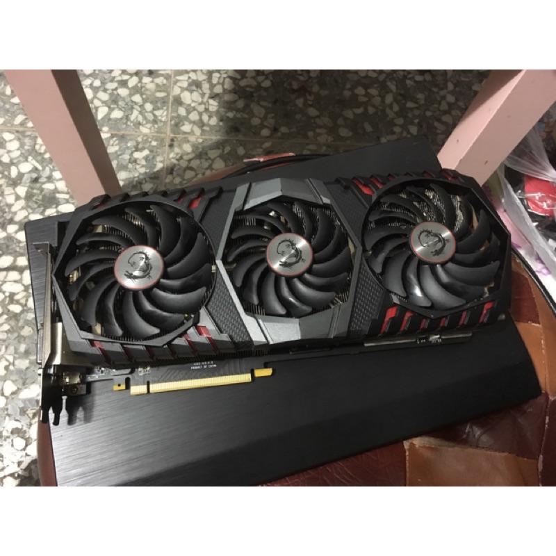 微星 msi GTX 1080ti Gaming X TRIO 11G 三風扇 RGB