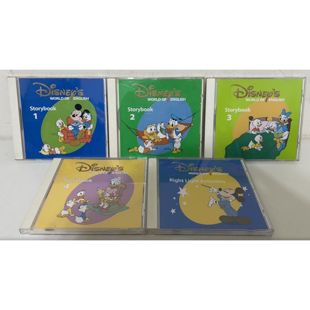 寰宇迪士尼美語 Story Book 故事系列 5CD Disney's World of English 寰宇家庭