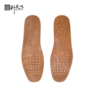 德行天下-豬皮吸汗型鞋墊｜天然皮革 吸濕排汗 冬暖夏涼
