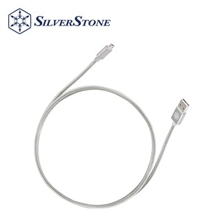 SilverStone 銀欣 CPU01 雙邊正反插通用Micro USB傳輸線 現貨 廠商直送