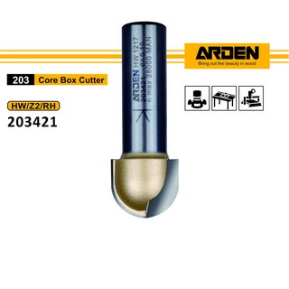 Arden 203421 圓底刀 R3/8x3/4x5/8x1/2英吋