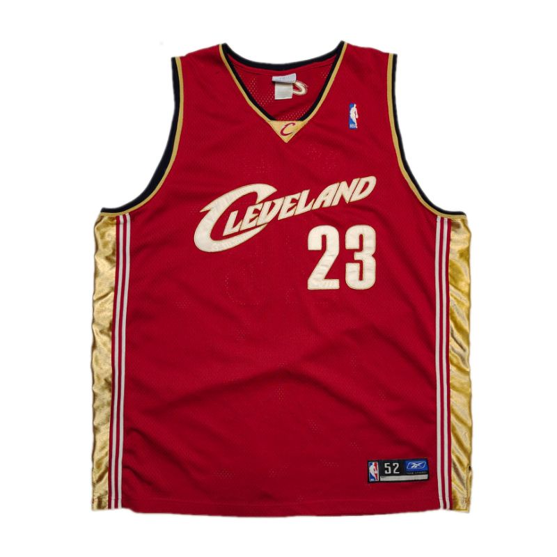 ✨車庫古著✨Reebok NBA LeBron James 2003新人年 籃球衣 Cavaliers 詹皇 球衣 古著