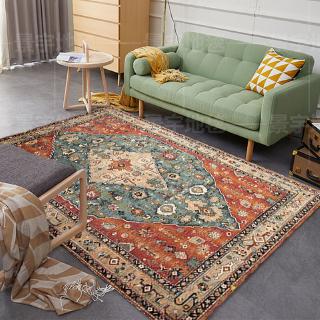 ⚡️滿額免運⚡️ 北歐 ins絲地墊 可客製化 北歐摩洛哥 復古地毯 臥室 客廳 沙發 茶几墊波西米亞民族風家用床邊毯