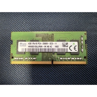Hynix 海力士 DDR4 2666 4G 筆電 記憶體 二手良品