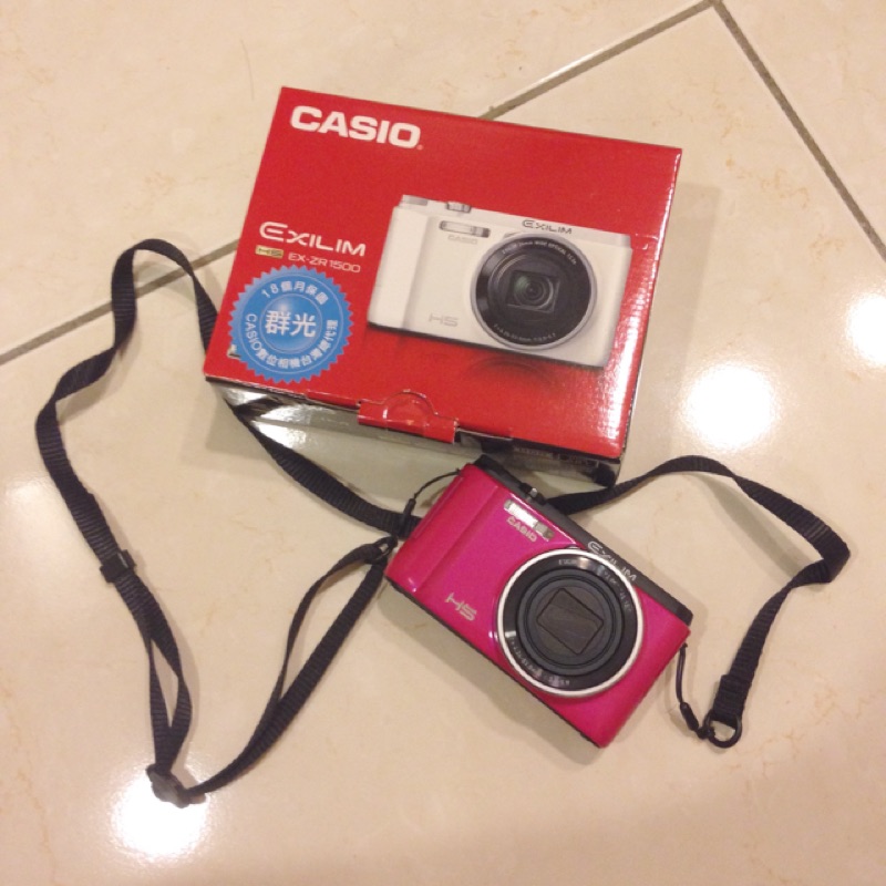 《保留》CASIO ZR1500 卡西歐 二手相機 美顏相機