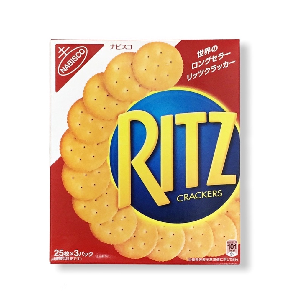 麗滋RITZ 原味餅乾 25片x3小袋入