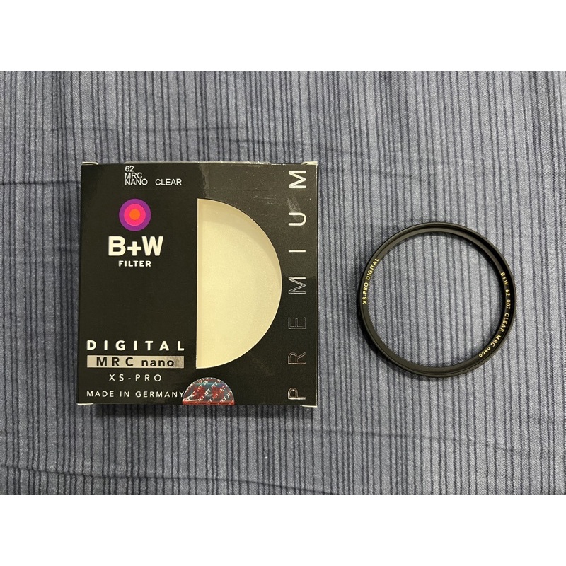 超薄 B+W 62 007 CLEAR MRC nano XS-Pro DIGITAL