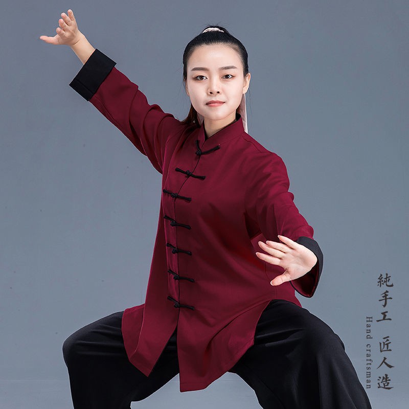 太極服武術表演男女同款練功服裝女太極拳服裝中式女裝 蝦皮購物