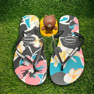 [喬比熊]Havaianas 哈瓦仕 Slim Organic Flip Flops 女款花卉限定人字鞋