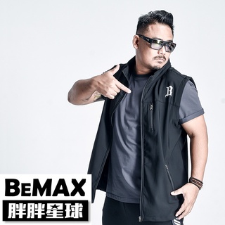【胖胖星球】中大尺碼‧街頭感內刷絨背心外套 2XL~7XL‧加大/無袖【113501】