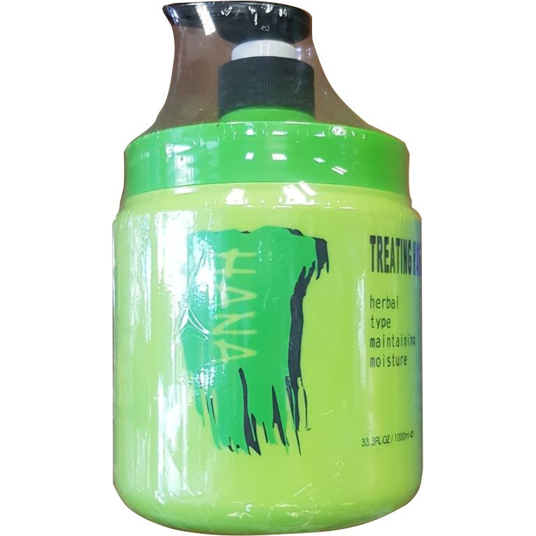 《 親親美人》☆°╮哈娜滋潤柔軟護髮霜 1000g (含植物果油) 加熱護髮保濕霜