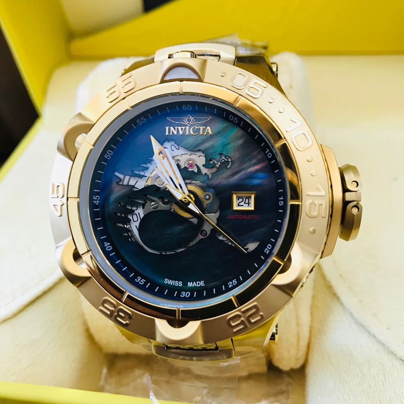 Invicta 龍五 龍系列 第五代 sw200瑞士機械錶 🇨🇭 絕版稀有款 得獎款 （龍五 漫威 JT DC