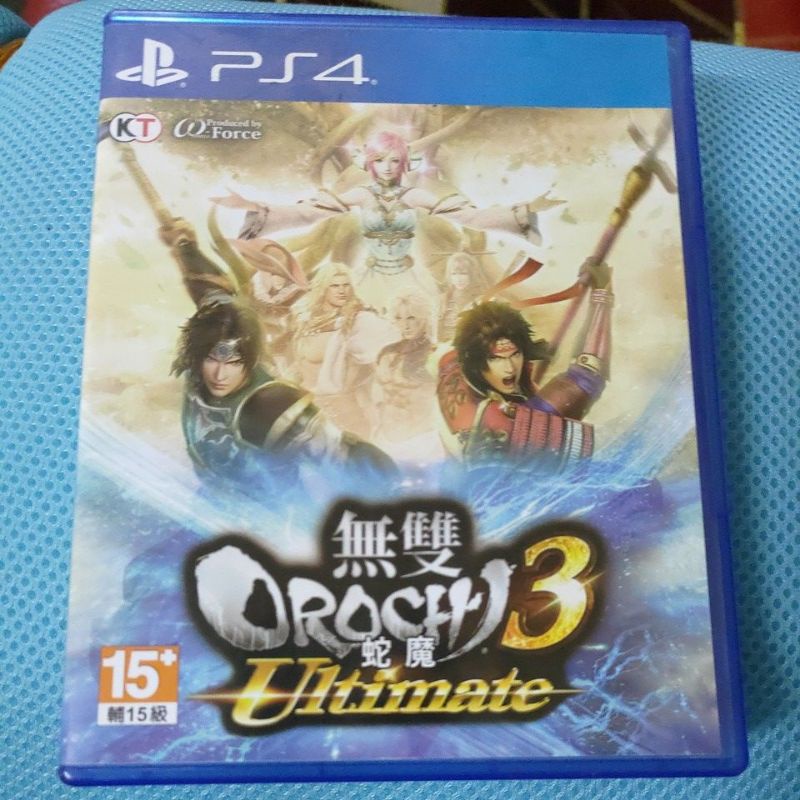 ps4 無雙OROCHI 蛇魔3 Ultimate 中文版 二手