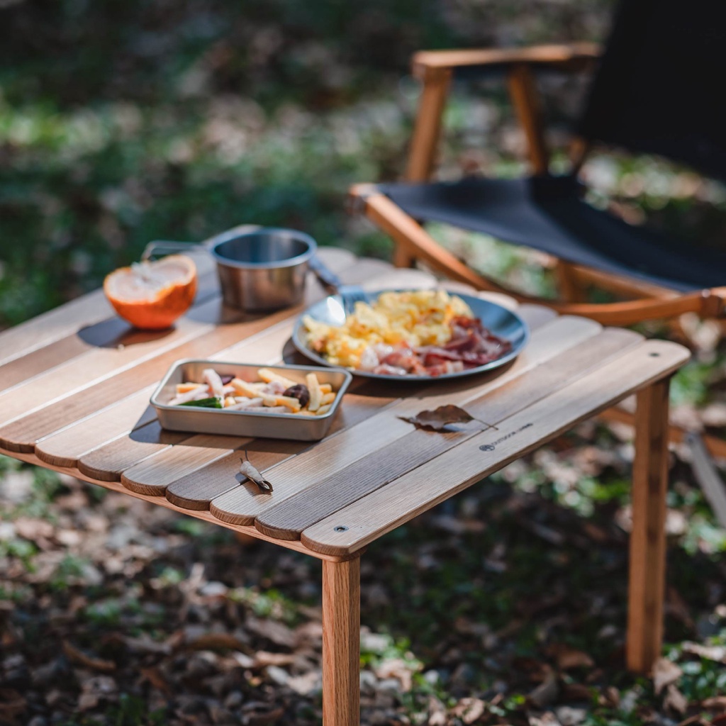 【Outdoorliving】手作木工榫接式實木方桌 - 共2款《屋外生活》野餐 露營 戶外 露營美學