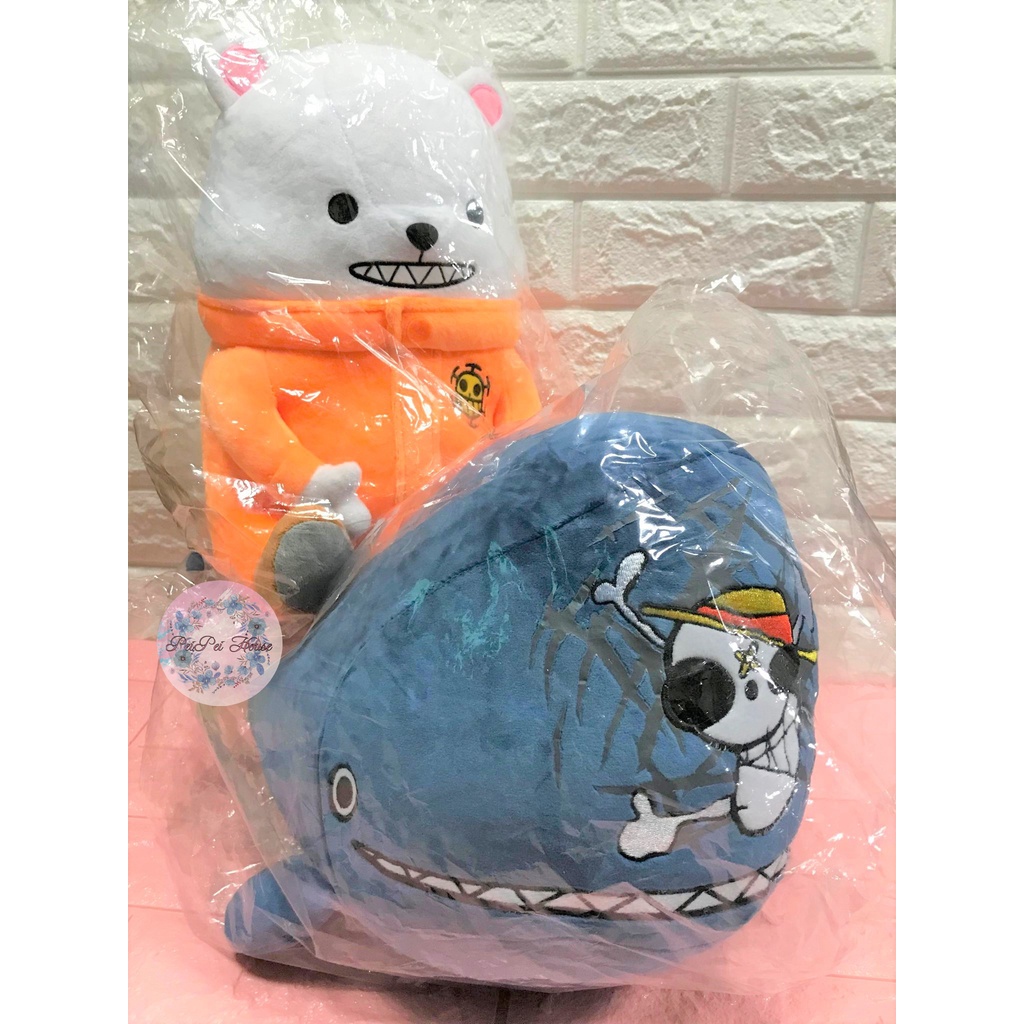 【✿佩佩部屋✿】12英吋 正版 海賊王 航海王絨毛玩偶系列 拉布玩偶 拉布娃娃 鯨魚娃娃 培波熊娃娃 培波娃娃 培波玩偶