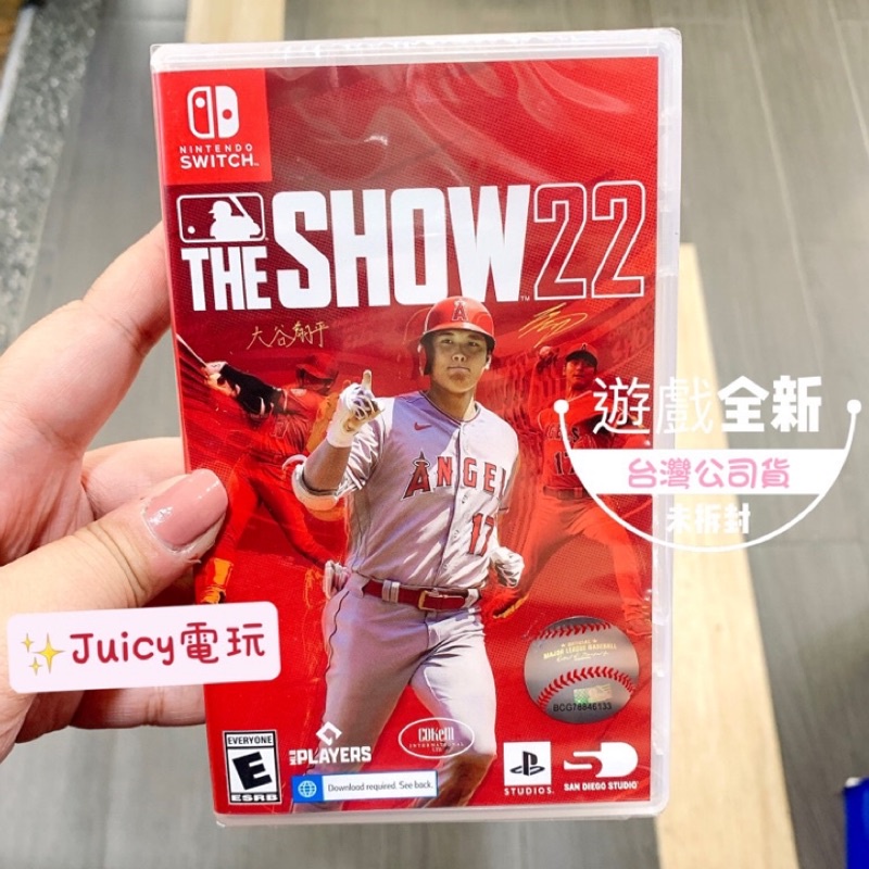 Juicy電玩✨ Switch MLB The Show 22 NS 美國職棒大聯盟22 英文版 4月5日上市