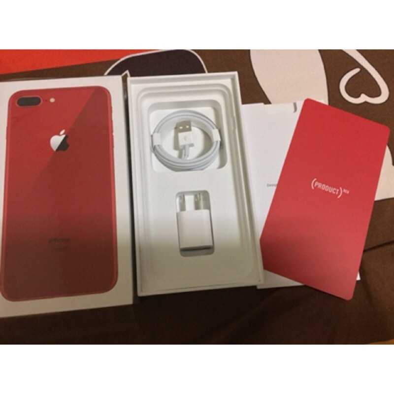 （暫售）Apple iphone 8 plus+ 64G 限量紅
