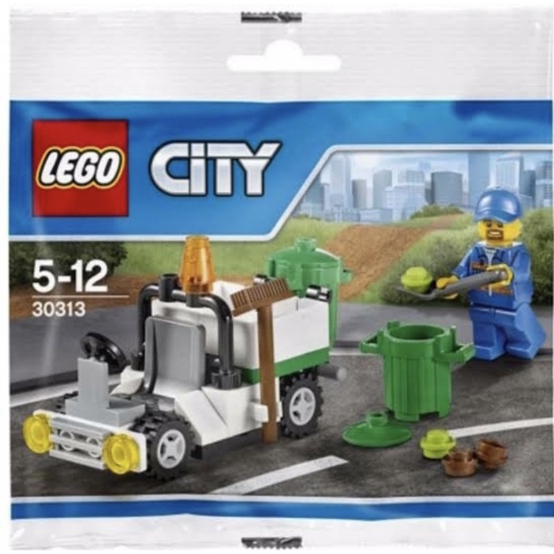 (限量）樂高 LEGO city 垃圾車 polybag 30313