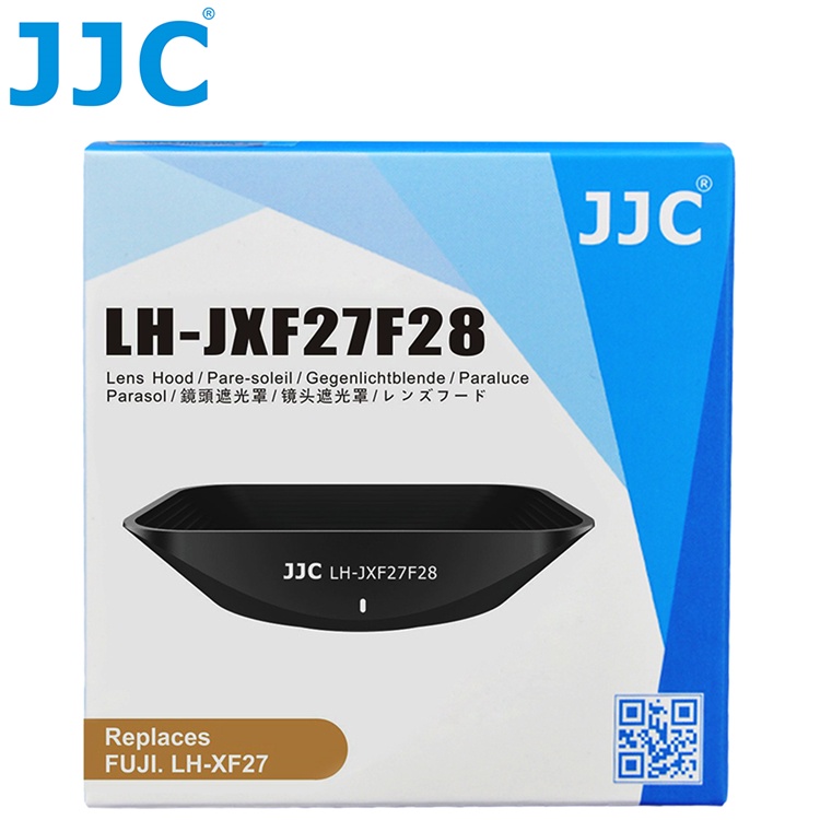 找東西JJC副廠Fujifilm相容富士原廠LH-XF27遮光罩LH-JXF27F28適XF 27mm f2.8 R W