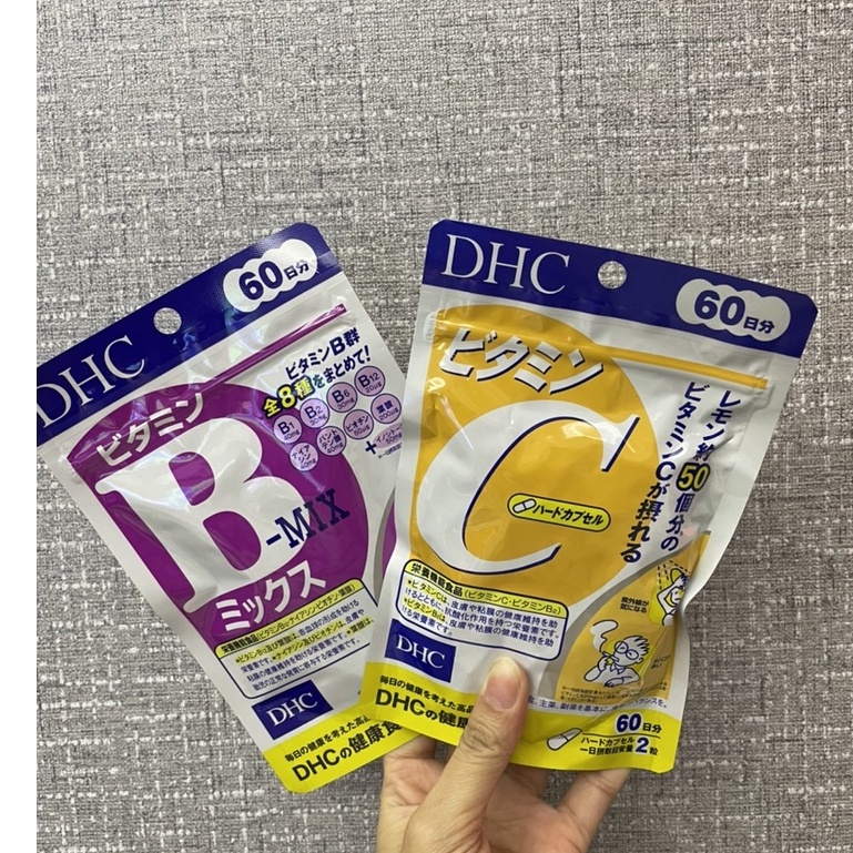 《現貨》日本DHC 維他命C B群 60天