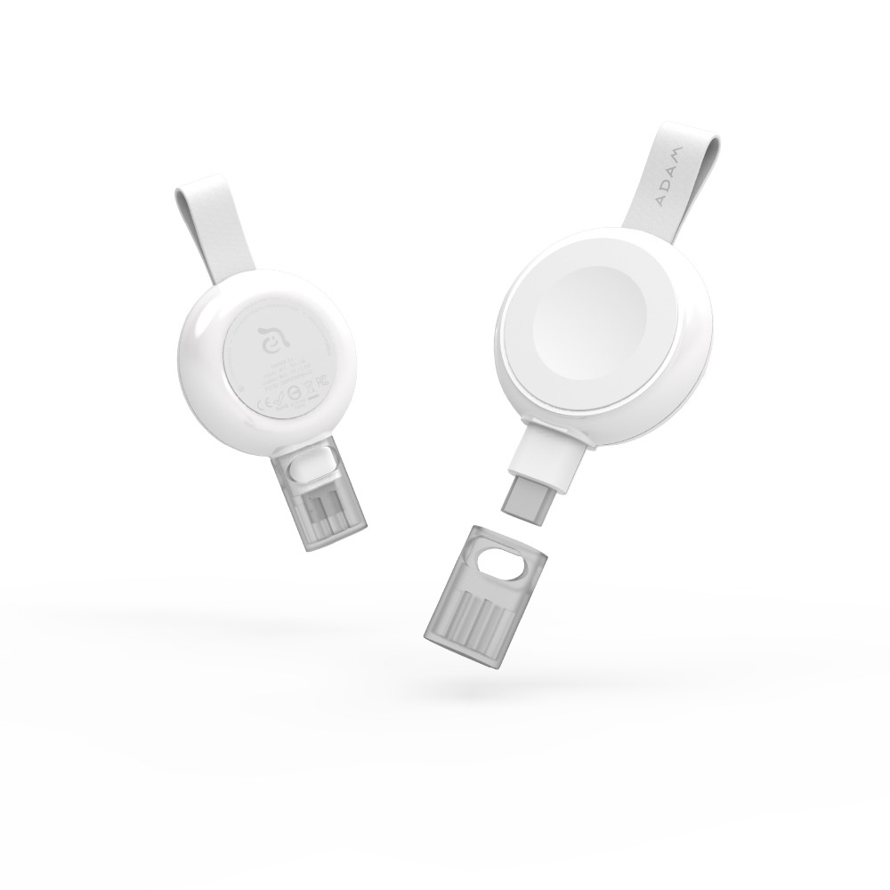 亞果元素 OMNIA A1 Apple Watch 磁吸無線充電器 白 廠商直送