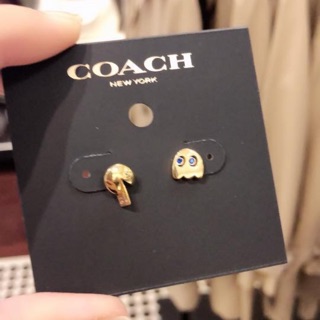 Coach 小精靈耳環