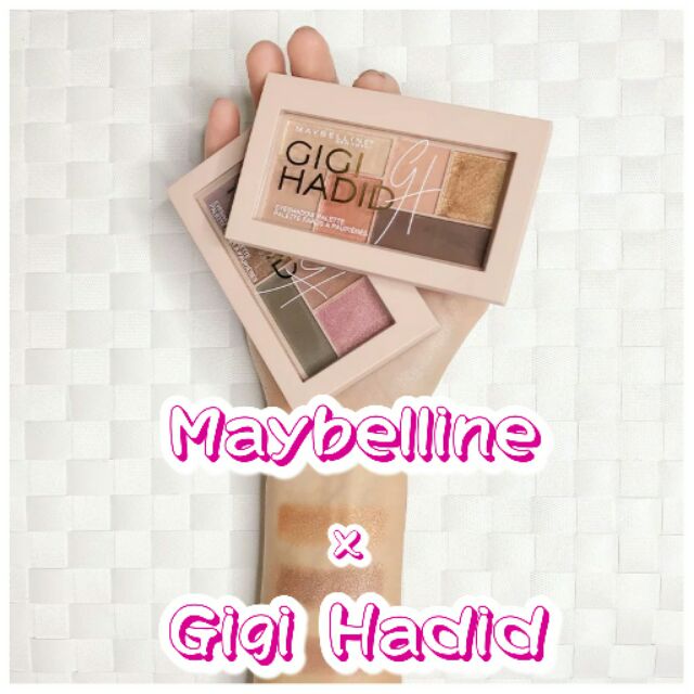 （現貨）Maybelline x Gigi Hadid West Coast Collection 聯名眼影盤