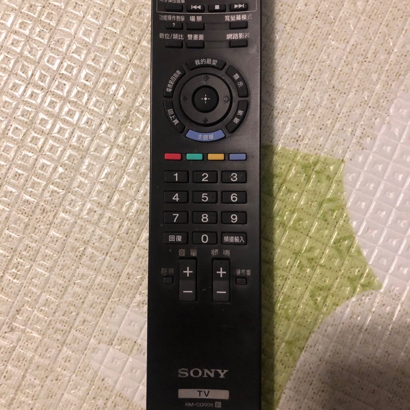 ㊣《SONY》索尼 液晶電視原廠遙控器 RM-CD005