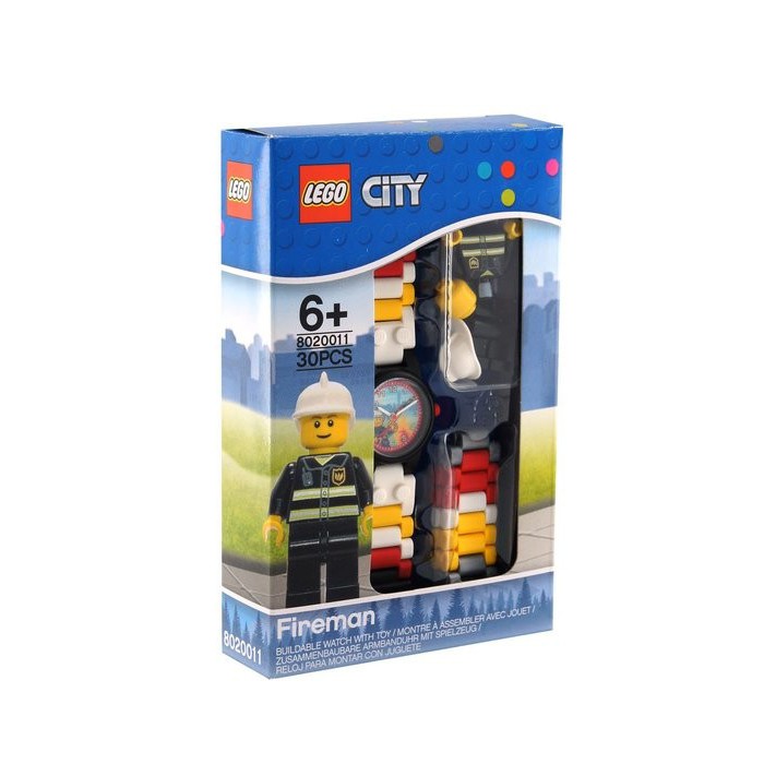 樂高LEGO城市消防員系列 手錶 城市消防員 8020011