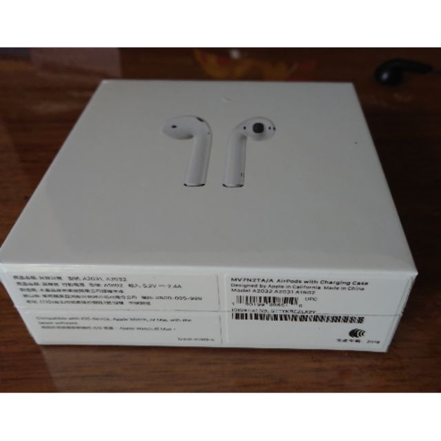 [現貨 2019第二代（有線充電版）]Apple AirPods 藍芽耳機 台灣公司貨