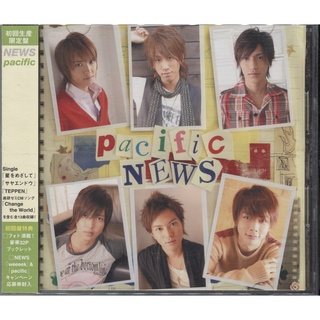 【嘟嘟音樂坊】NEWS - Pacific 初回限定盤 日本版