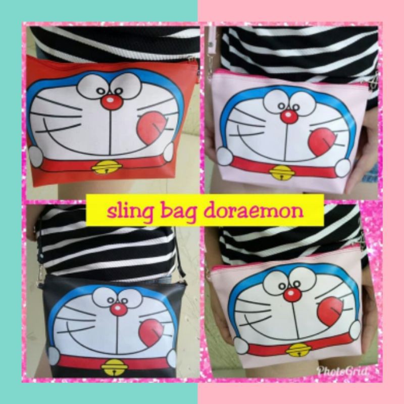 哆啦夢 Marie Shop Doraemonemon 單肩包哆啦A夢/哆啦A夢包/哆啦A夢吊帶包