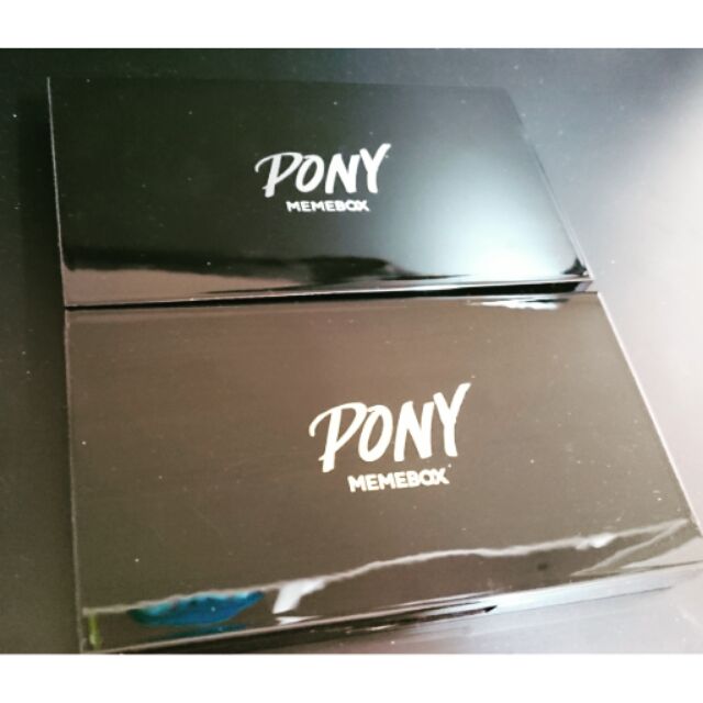 (出清降價)韓國Pony x Memebox SHINE EASY GLAM 1&amp;2 眼影盤