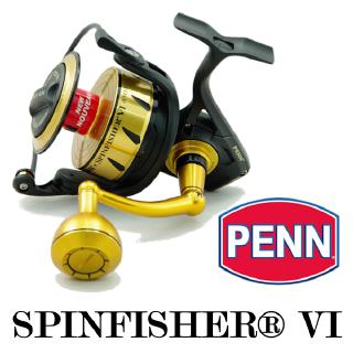 Penn SPINFISHER VI (SS6) 強力 捲線器 防水設計 紡車 漁輪 磯釣 海釣 池釣 路亞 釣魚